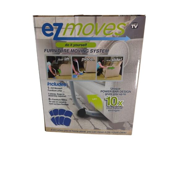 Ez Moves DIY Furniture Moving System Furniture Lifter with 8 Slides NEW SEALED - Picture 8 of 8